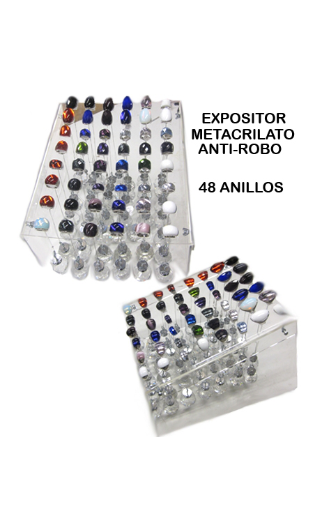 Estuche  Expositor De Anillos (48 Pcs)