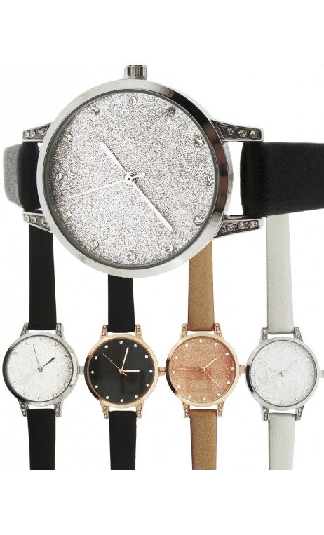 Reloj Dama Esfera Glitter