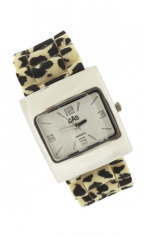 Reloj Gas Correa Leopardo